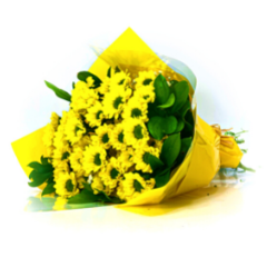 Buquê de Flores do Campo Amarelas